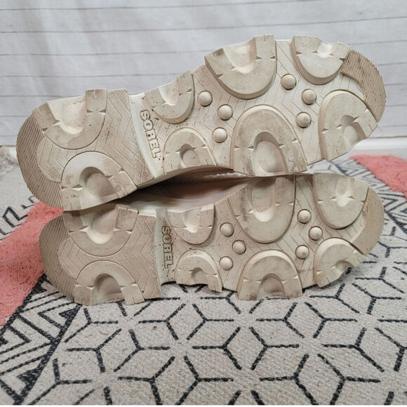 SOREL Brex Cozy Waterproof Boot in Nova Sand/Sea Salt, sz 10 - Picture 13 of 16